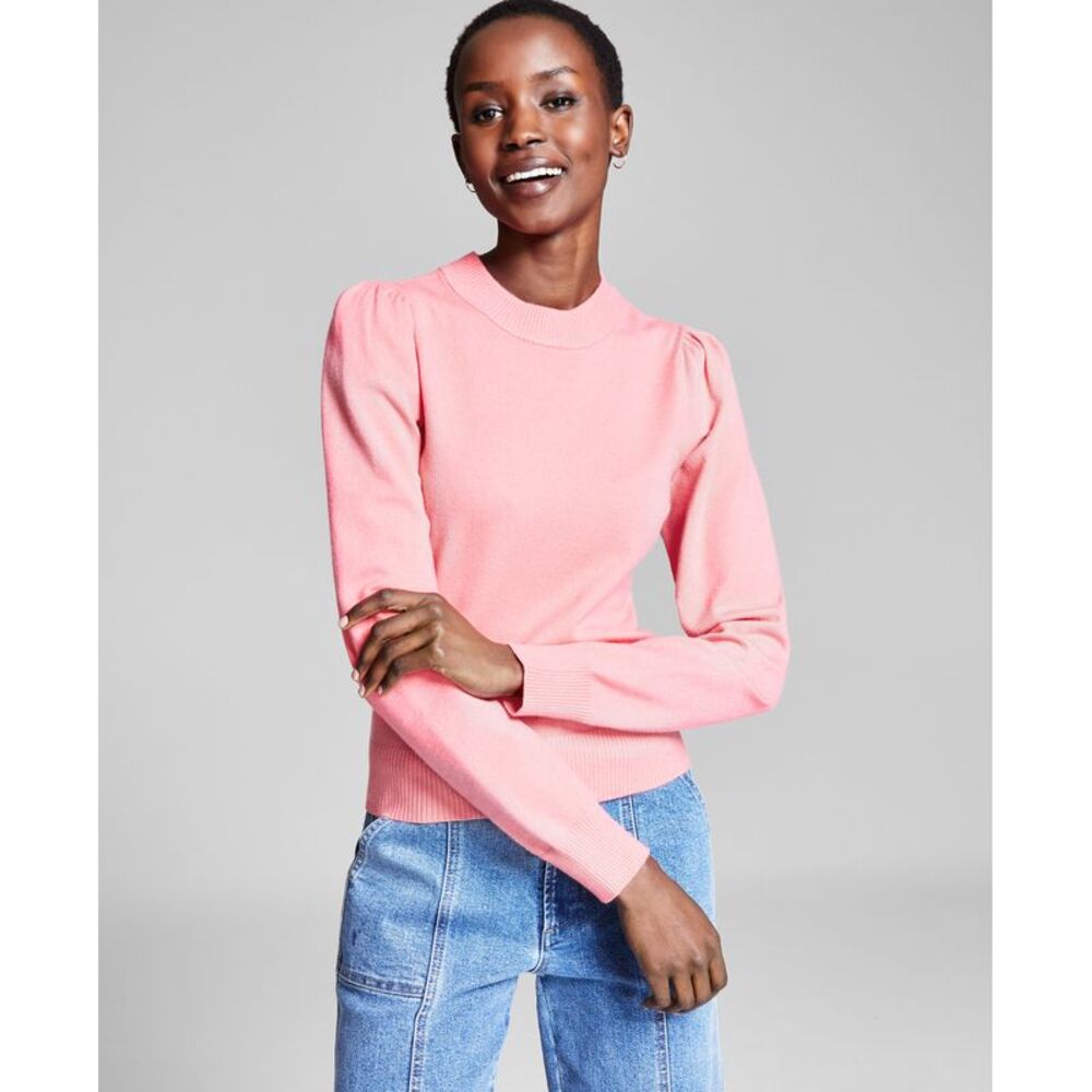 And Now This Women's Puff-Sleeve Sweater